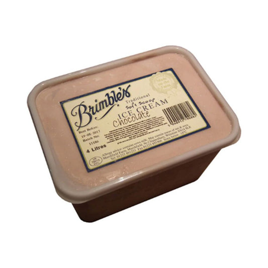 Brimbles Dark Chocolate Ice Cream 4ltr