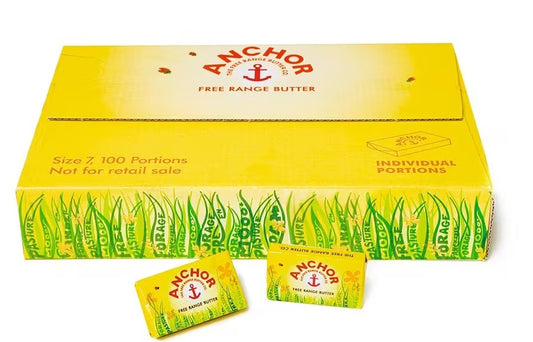Anchor 100 x Size 7 Butter Portions