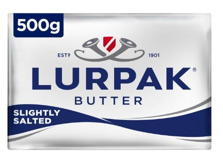 Lurpak Slightly Salted Butter 500gm