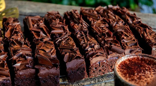 Cakesmiths Double Chocolate Fudge Traycake 1 x 18 Portions