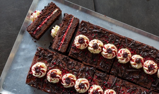 Cakesmiths Black Forest Traycake 1 x 18 Portions