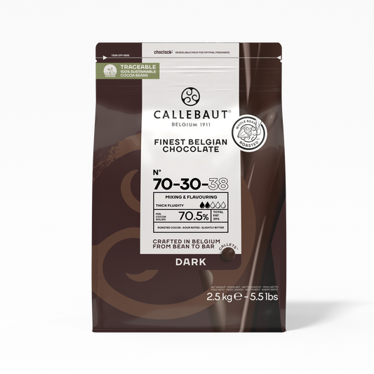 Callebaut 70% Extra Bitter Callets 2.5kg