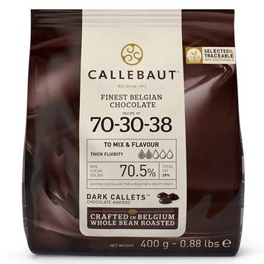 Callebaut RETAIL 70% Extra Bitter Callets 400gm