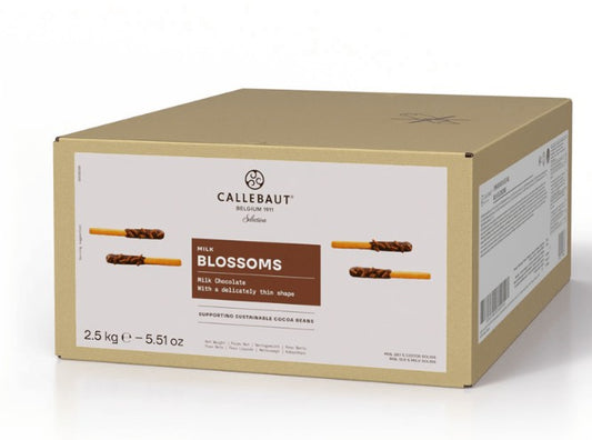 Callebaut Milk Chocolate Blossoms 2.5kg