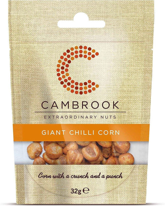Cambrook Giant Chilli Corn 24 x 32gm