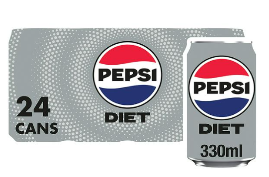 Diet Pepsi Can 24 x 330ml