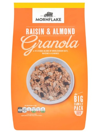 Mornflake Classic Granola Raisin & Almond 1kg