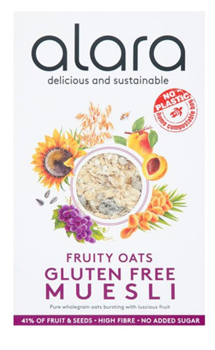 Alara Fruity Oats Gluten Free Muesli 500gm