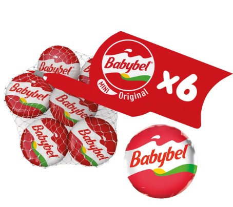 Mini Babybel Original Cheese 6 x 20gm - TO ORDER ONLY