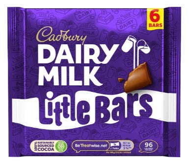 Cadbury Dairy Milk Kids Bar 6 x 18gm