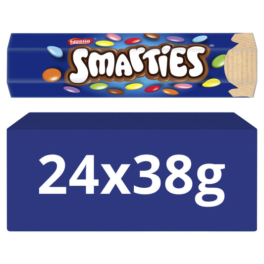 Smarties Milk Chocolate Hexatube 24 x 38g