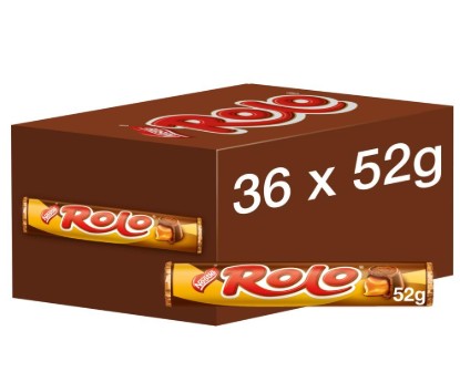Nestle Rolo Tube 36 x 52gm