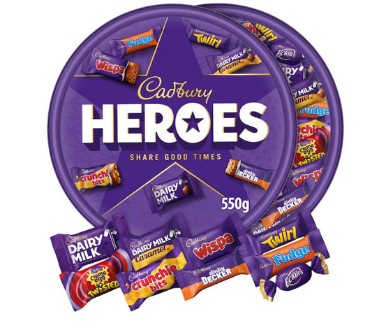 Cadbury Heroes Chocolate Tub 550gm