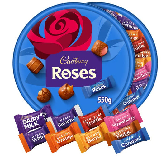 Cadbury Roses Chocolate Tub 550gm