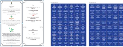 100 x 9" GREEN & RED SNOWBURST CRACKERS