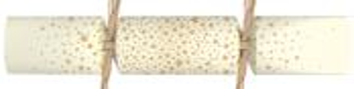 Luxury Cream & Gold Starburst Crackers 50 x 11inch