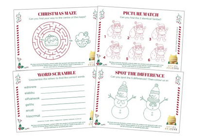Festive Joy White Mixed Box Cracker 100 x 9inch