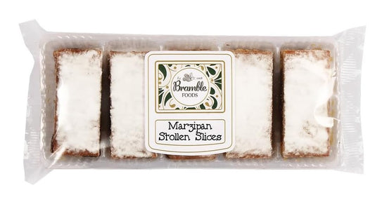 Bramble Marzipan Stollen Slices 1 x 5