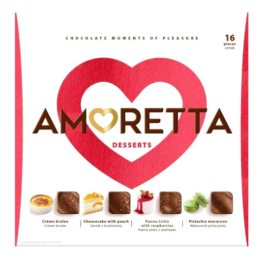 Amoretta Chocolate Dessert Collection 106gm
