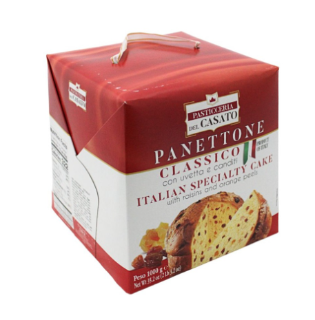 Properzi Classic Panettone With Raisins & Orange Peel 1kg