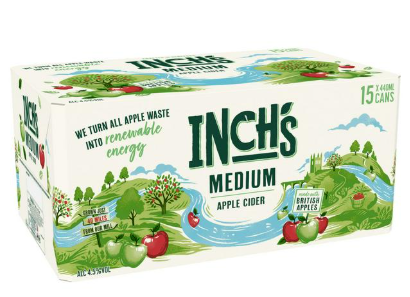 Inch's Medium Apple Cider (Cans) 15 x 440ml
