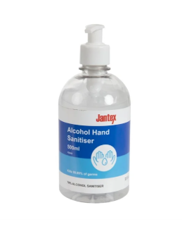 Jantex 70% Alcohol Hand Sanitiser 500ml