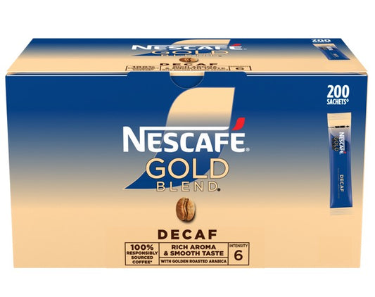 Nescafe One Cup Decaffeinated Coffee Sticks x 200