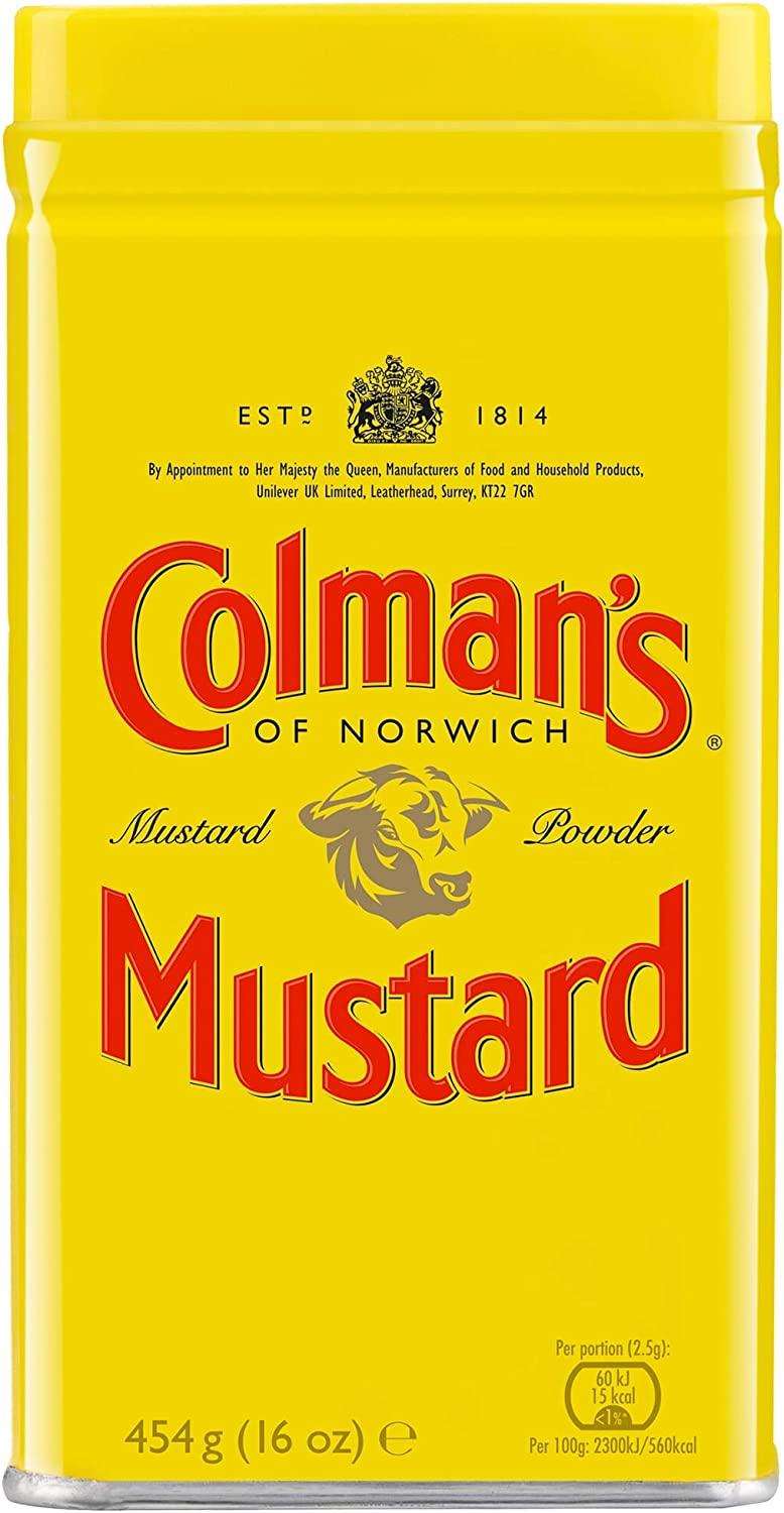 Colman's Superfine Mustard Powder 454gm