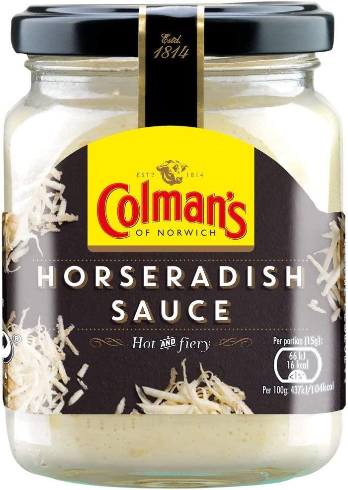 Colman's RETAIL Horseradish Sauce 136gm