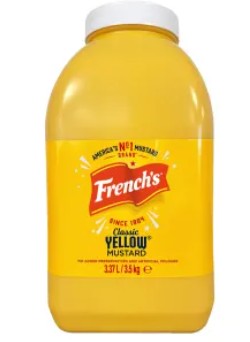 French's Classic Yellow Mustard 3.35ltr