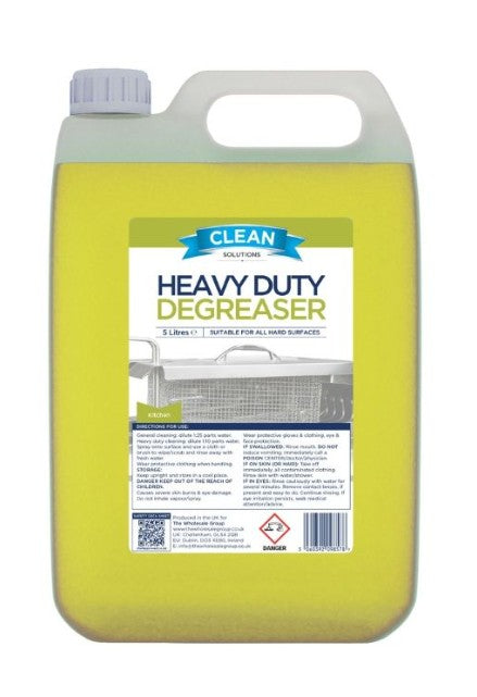 Clean Solutions Heavy Duty Degreaser 5ltr