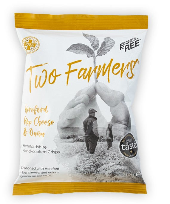 Two Farmers Hereford Hop Cheese & Onion 24 x 40gm