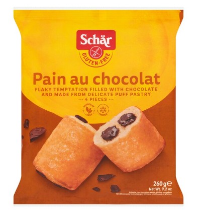 Schar Gluten Free Pain au Chocolat 260gm