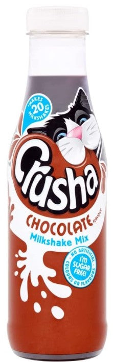Crusha Chocolate No Added Sugar Milk Shake Syrup 500ml