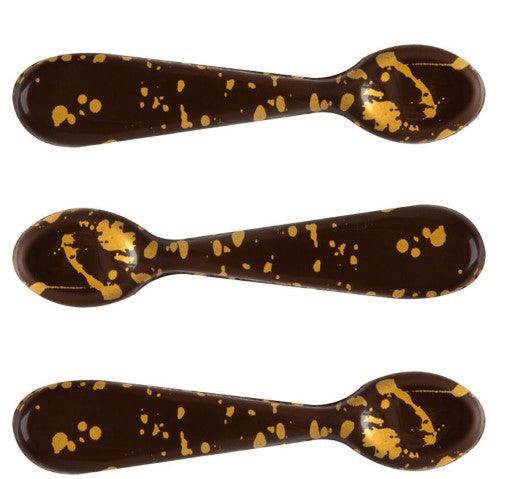 Leman Chocolate Golden Spot Spoons 1 x 40
