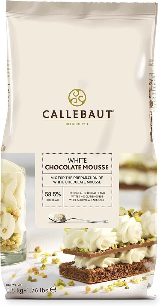 Callebaut White Chocolate Mousse Mix 800gm