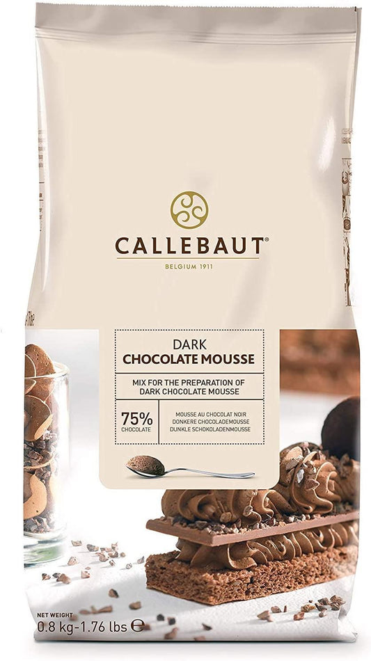 Callebaut Dark Chocolate Mousse Mix 800gm
