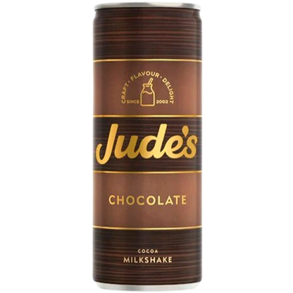 Jude's Chocolate Milk Can 12 x 250ml