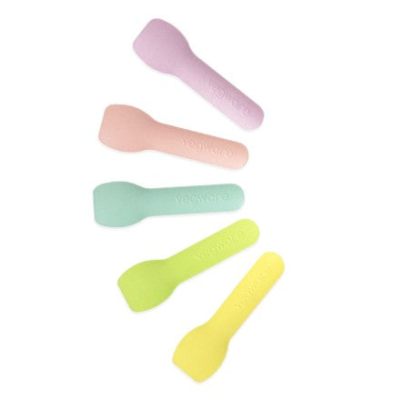 Vegware Compostable Paper Ice-Cream Spoon Tutti Frutti 2000 x 90mm