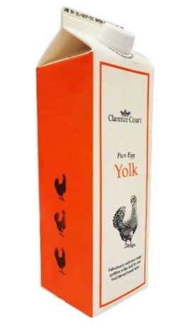 Clarence Court Golden Liquid Egg Yolk 1ltr