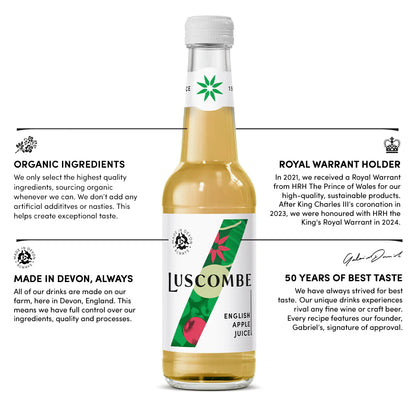 Luscombe English Apple Juice 12 x 270ml