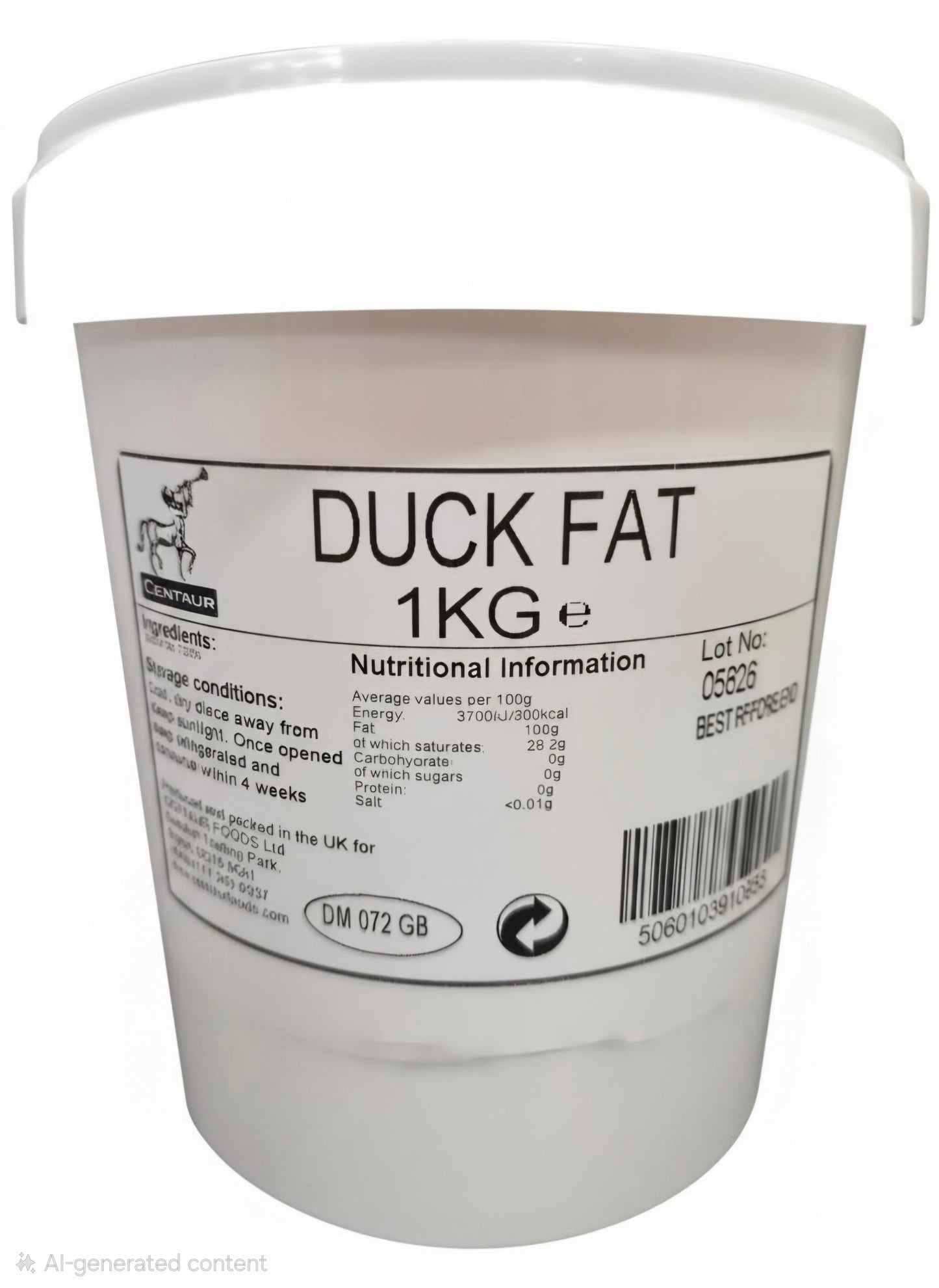 Centaur / Hazelmere Duck Fat 1kg