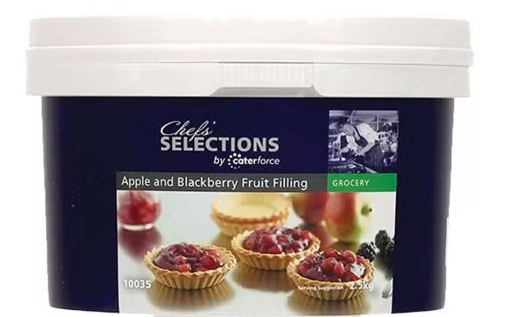 Caterforce Apple and Blackberry Pie Filling 2.5kg