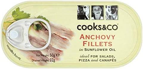Cooks & Co Anchovy Fillets (Small) 50gm
