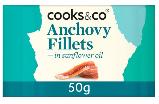 Cooks & Co Anchovy Fillets (Small) 50gm