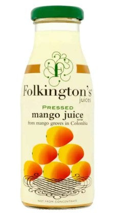 Folkington's Mango Juice (Glass) 12 x 250ml