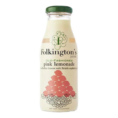 Folkingtons Sparkling Pink Lemonade (Glass) 12 x 330ml