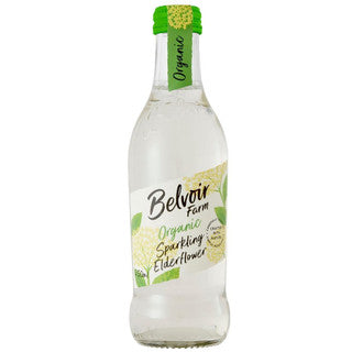 Folkingtons Sparkling Elderflower Presse (Glass) 12 x 330ml