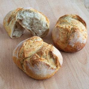 Frozen Part Baked Light White Potato Roll 80 x 90gm