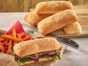 Fairway Frozen Uncut Ciabatta 40 x 120gm